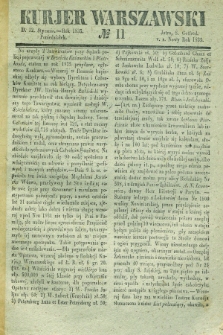 Kurjer Warszawski. 1835, № 11 (12 stycznia)