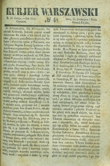 Kurjer Warszawski. 1835, № 48 (19 lutego)