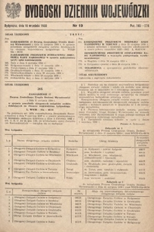Bydgoski Dziennik Wojewódzki. 1950, nr 19