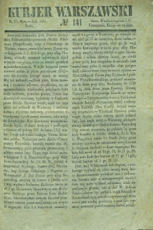 Kurjer Warszawski. 1835, № 141 (27 maja)