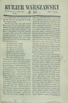 Kurjer Warszawski. 1835, № 165 (24 czerwca)