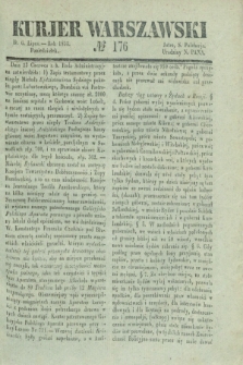 Kurjer Warszawski. 1835, № 176 (6 lipca)