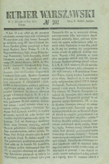 Kurjer Warszawski. 1835, № 202 (1 sierpnia)