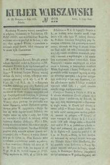 Kurjer Warszawski. 1835, № 222 (22 sierpnia)