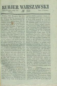 Kurjer Warszawski. 1835, № 259 (29 września)