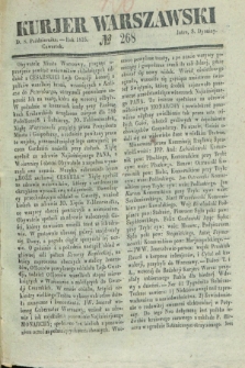 Kurjer Warszawski. 1835, № 268 (8 października)
