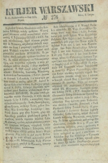 Kurjer Warszawski. 1835, № 276 (16 października)