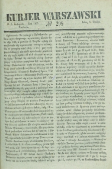 Kurjer Warszawski. 1835, № 298 (8 listopada)
