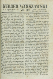 Kurjer Warszawski. 1835, № 309 (19 listopada)