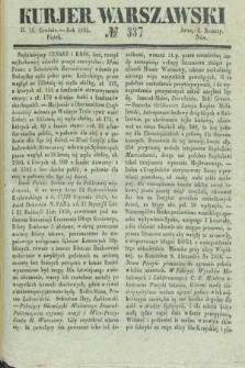 Kurjer Warszawski. 1835, № 337 (18 grudnia)