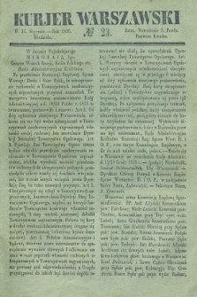 Kurjer Warszawski. 1836, № 23 (24 stycznia)