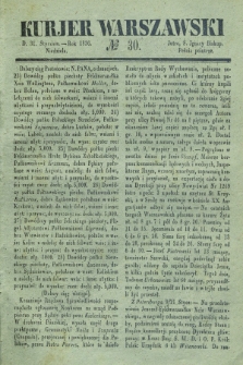 Kurjer Warszawski. 1836, № 30 (31 stycznia)