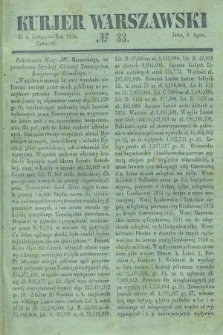 Kurjer Warszawski. 1836, № 33 (4 lutego)