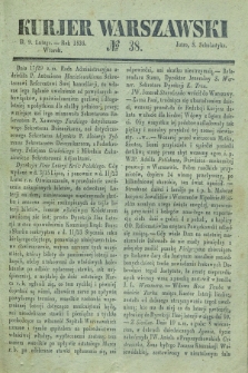 Kurjer Warszawski. 1836, № 38 (9 lutego)