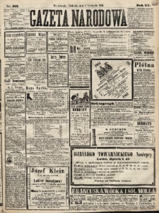 Gazeta Narodowa. 1881, nr 253