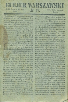 Kurjer Warszawski. 1836, № 87 (30 marca)