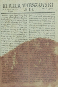 Kurjer Warszawski. 1836, № 116 (1 maja)