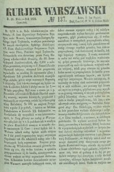 Kurjer Warszawski. 1836, № 137 (26 maja)