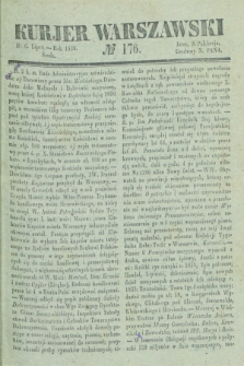 Kurjer Warszawski. 1836, № 176 (6 lipca)