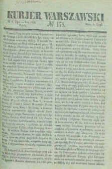 Kurjer Warszawski. 1836, № 178 (8 lipca)