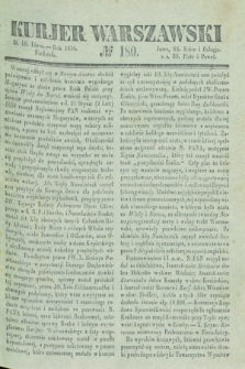 Kurjer Warszawski. 1836, № 180 (10 lipca)