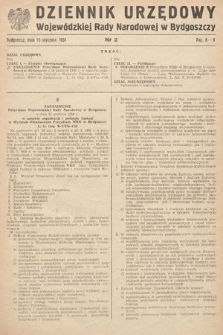 Dziennik Urzędowy Wojewódzkiej Rady Narodowej w Bydgoszczy. 1951, nr 2