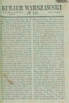 Kurjer Warszawski. 1836, № 230 (30 sierpnia)
