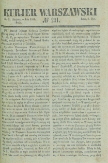 Kurjer Warszawski. 1836, № 231 (31 sierpnia)