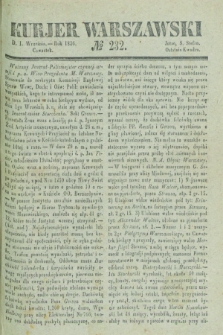 Kurjer Warszawski. 1836, № 232 (1 września)