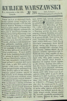 Kurjer Warszawski. 1836, № 266 (6 października)