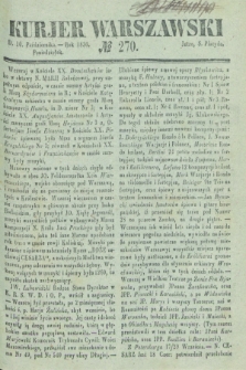 Kurjer Warszawski. 1836, № 270 (10 października)