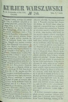 Kurjer Warszawski. 1836, № 280 (20 października)