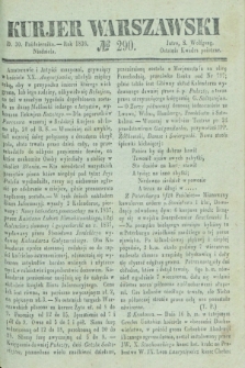 Kurjer Warszawski. 1836, № 290 (30 października)