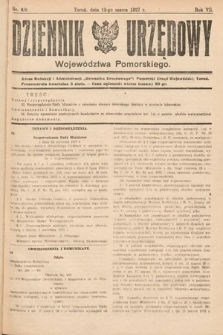 Dziennik Urzędowy Województwa Pomorskiego. 1927, nr 8/9