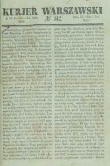 Kurjer Warszawski. 1836, № 342 (23 grudnia)