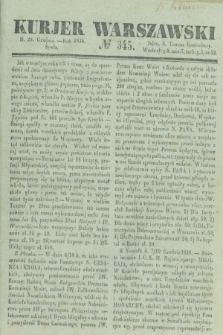 Kurjer Warszawski. 1836, № 345 (28 grudnia)