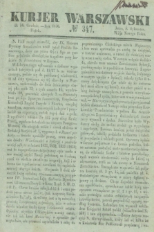 Kurjer Warszawski. 1836, № 347 (30 grudnia)