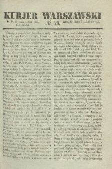 Kurjer Warszawski. 1837, № 29 (30 stycznia)