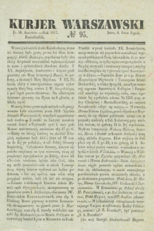 Kurjer Warszawski. 1837, № 95 (10 kwietnia)