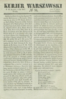 Kurjer Warszawski. 1837, № 96 (11 kwietnia)