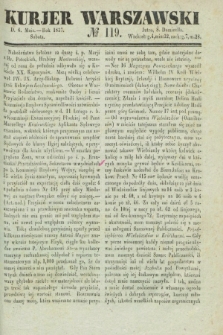 Kurjer Warszawski. 1837, № 119 (6 maja)