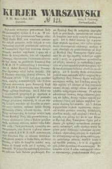 Kurjer Warszawski. 1837, № 123 (11 maja)