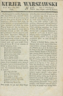 Kurjer Warszawski. 1837, № 127 (17 maja)