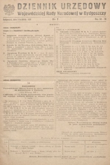 Dziennik Urzędowy Wojewódzkiej Rady Narodowej w Bydgoszczy. 1951, nr 7