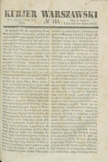 Kurjer Warszawski. 1837, № 149 (9 czerwca)