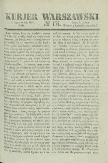 Kurjer Warszawski. 1837, № 174 (5 lipca)