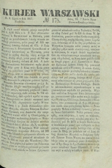 Kurjer Warszawski. 1837, № 178 (9 lipca)