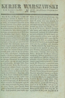 Kurjer Warszawski. 1837, № 252 (23 września)