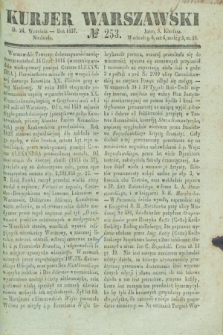 Kurjer Warszawski. 1837, № 253 (24 września)