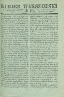 Kurjer Warszawski. 1837, № 280 (21 października)